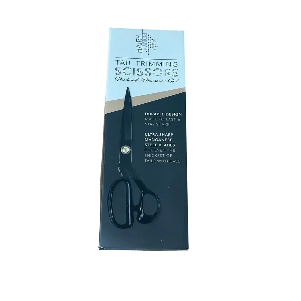 Hairy Pony Tail Trimming Scissors — Manganese Steel Horse Grooming Shears